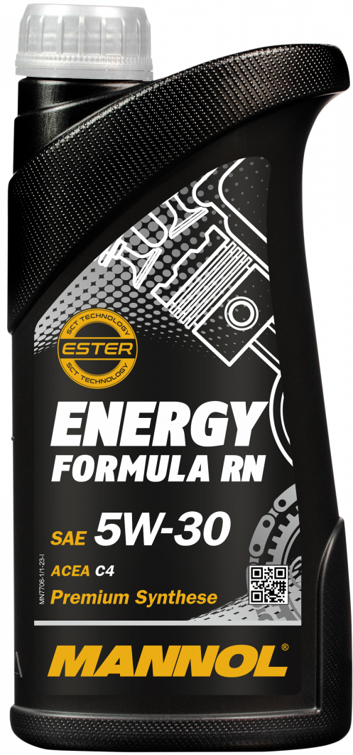 Олива моторна MANNOL Energy Formula RN 5W-30 дизельний мотор 1 л (MN7706-1)